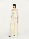 INTO THE EAST 2025 Autumn/Winter Ivory White Textured Camisole/Loose Skirt ITE-E1DGAW099IY20TP-XYB Camisole